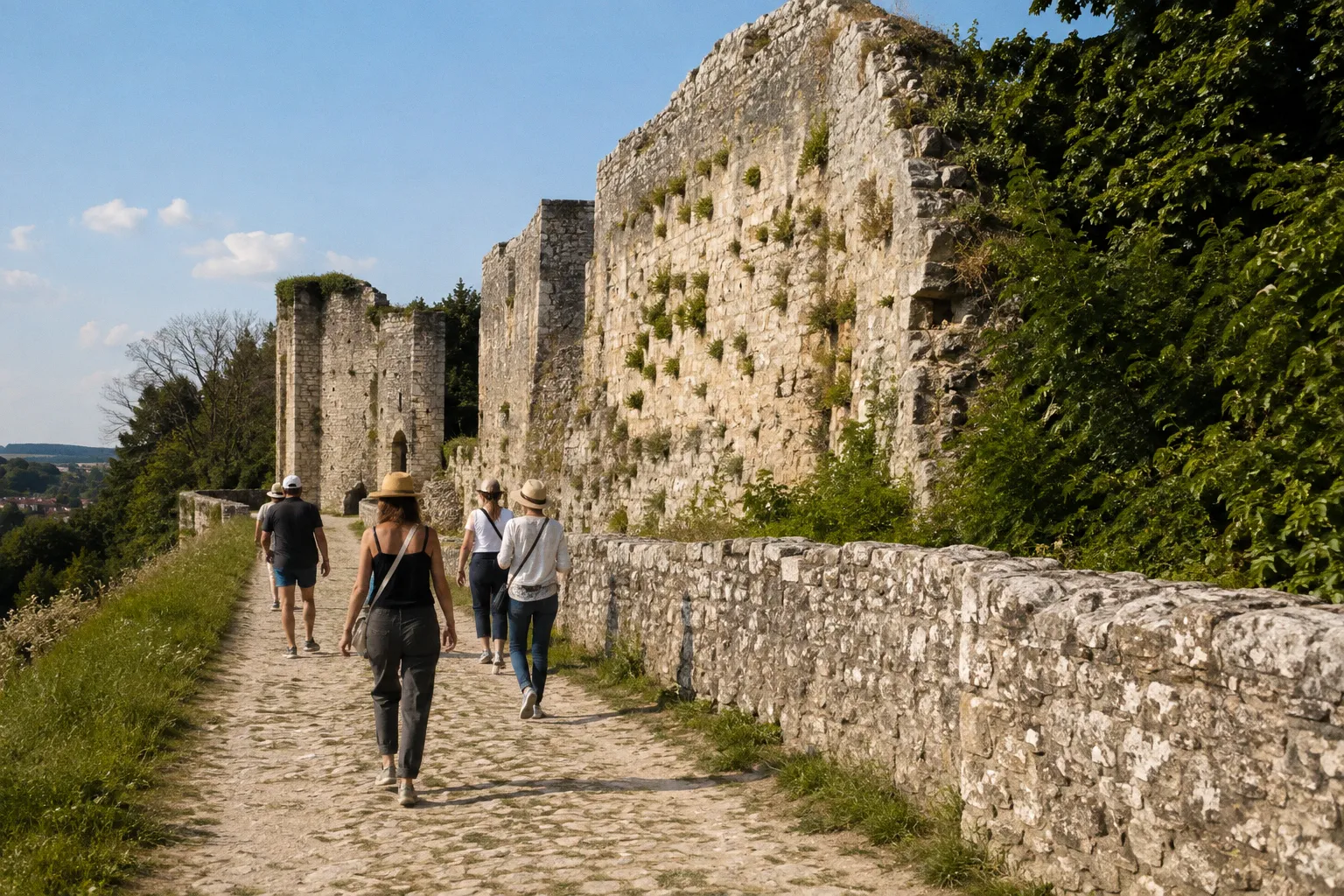 Remparts de Provins à pied : les étapes du circuit